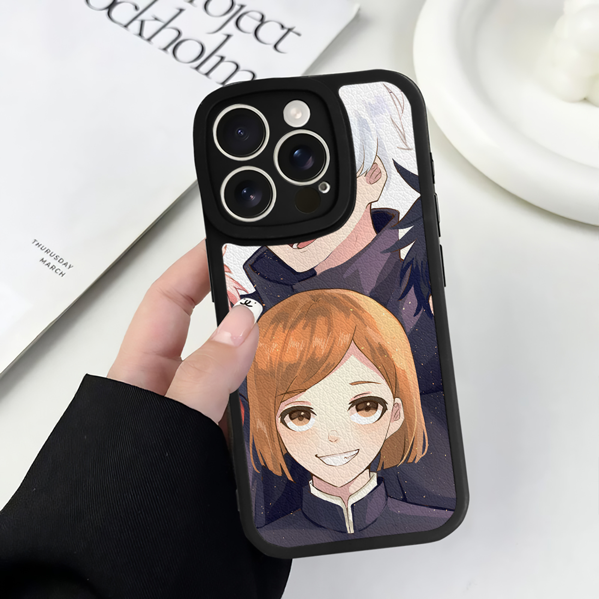 （画像用） SPY×FAMILY间谍家家酒 【iPhone 16シリーズ対応】シリコンスマホケース（レザー調） 材質：シリコン